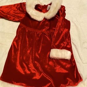 •SOLD• Santa Christmas Toddler Girls Dress Baby
